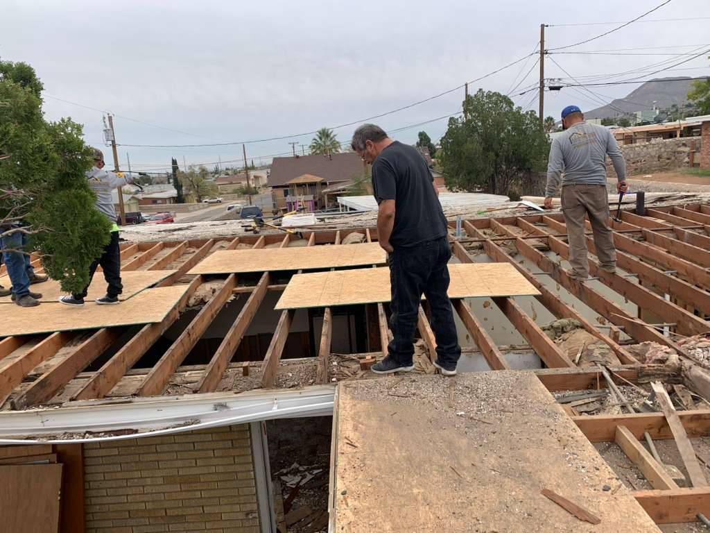 Roofing project by JTEX Construction